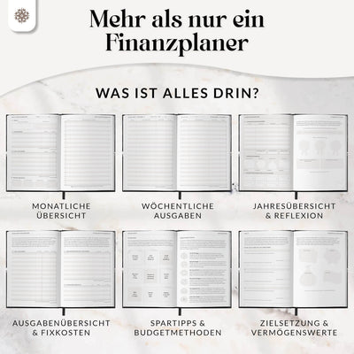 Finanzplaner  – 12 Monate Undatiert